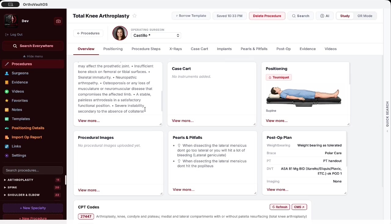 Complete surgical reference, in one place